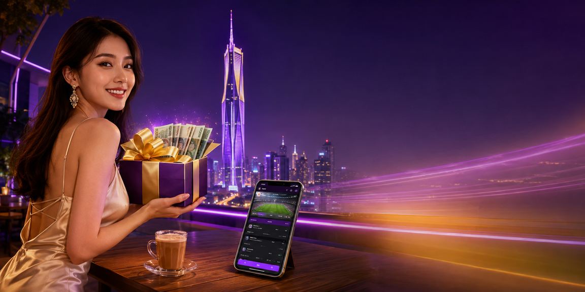 Pengguna menggunakan telefon mudah alih untuk bermain kasino dalam talian secara bertanggungjawab di Kuala Lumpur