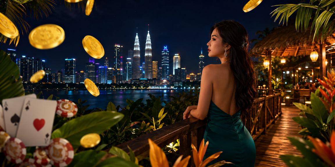 Pemain Malaysia menikmati permainan kasino dalam talian dengan antara muka mudah alih yang bersih